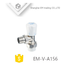 EM-V-A156 Radiator brass manual control valve vertical brass temperature control valve